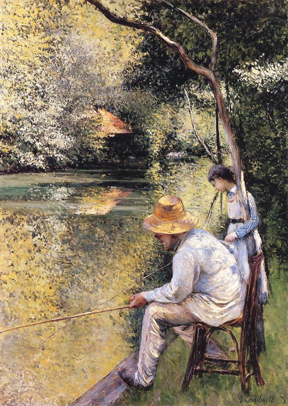 Gustave Caillebotte - Pêche à la Ligne
