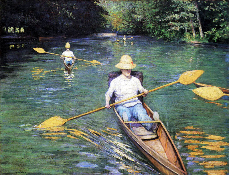 Gustave Caillebotte - Périssoires sur l'Yerres