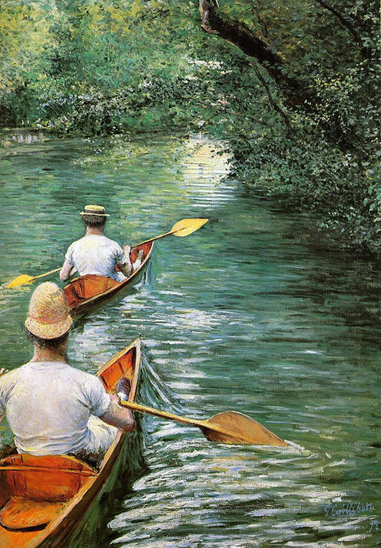 Gustave Caillebotte - Périssoires sur l'Yerres