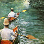 Gustave Caillebotte - Périssoires sur l'Yerres
