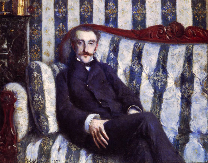Gustave Caillebotte - Portrait de M. R.