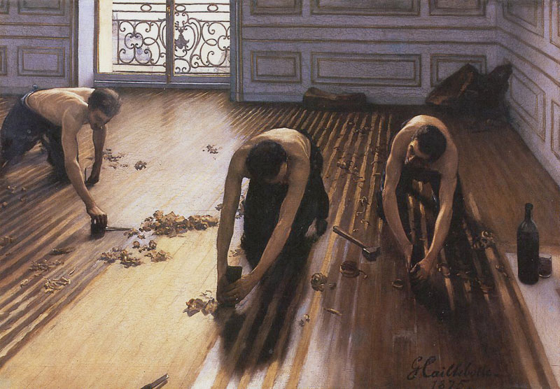Gustave Caillebotte - Les Raboteurs de parquet