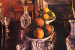 Gustave Caillebotte - Verres, Carafes et Compotiers de Fruits