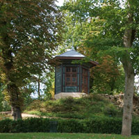 Parc Caillebotte - Le Kiosque et la Glacière