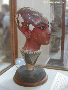 Tête de Toutankhamon