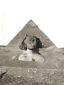 Le Sphinx et les Pyramides de Gizeh : Aymard de Banville, Mission d'Emmanuel de Rougé pendant l'hiver 1863-1864.