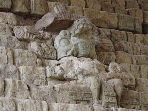 Copan - Escalier hiéroglyphique