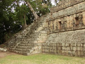 Copan - Escalier hiéroglyphique