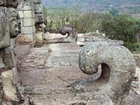 Copan - Structure et Temple 22