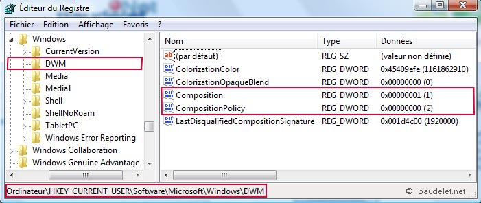 Windows Vista - Activer l'Interface Aero