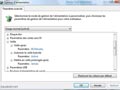 Options d'alimentation de Windows Vista