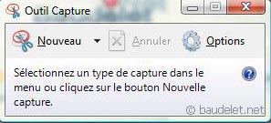 Outil Capture
