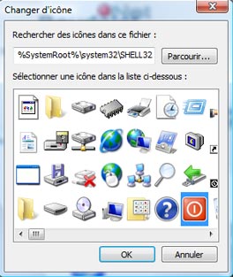 Changer d'Icône