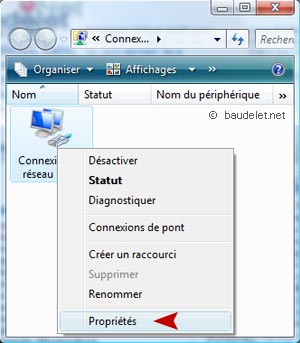 Connexion Réseau