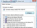 Windows Vista - Désactiver le Protocole réseau IPV6